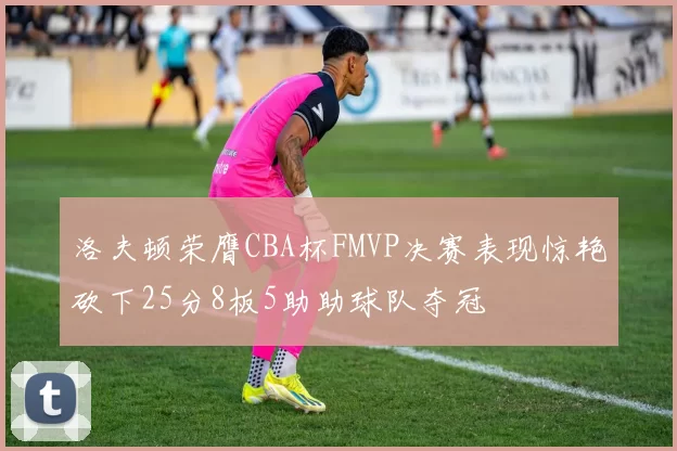 洛夫顿荣膺CBA杯FMVP决赛表现惊艳砍下25分8板5助助球队夺冠